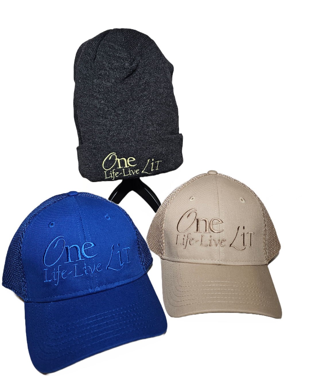 One Life Live Lit Signature Logo Baseball Cap