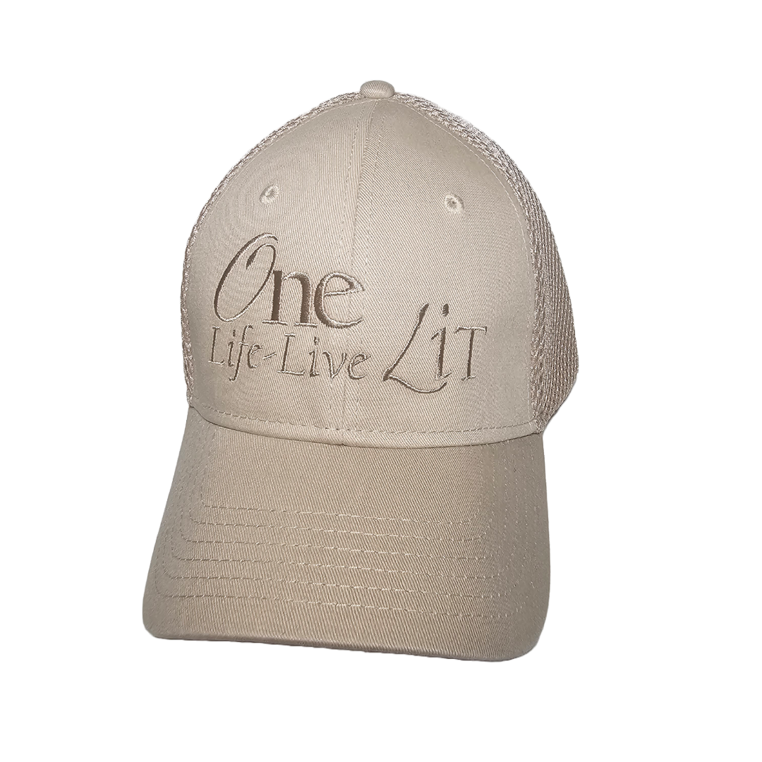 One Life Live Lit Signature Logo Baseball Cap