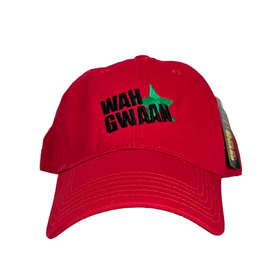 Wah Gwaan Star Baseball Hat with UV protection