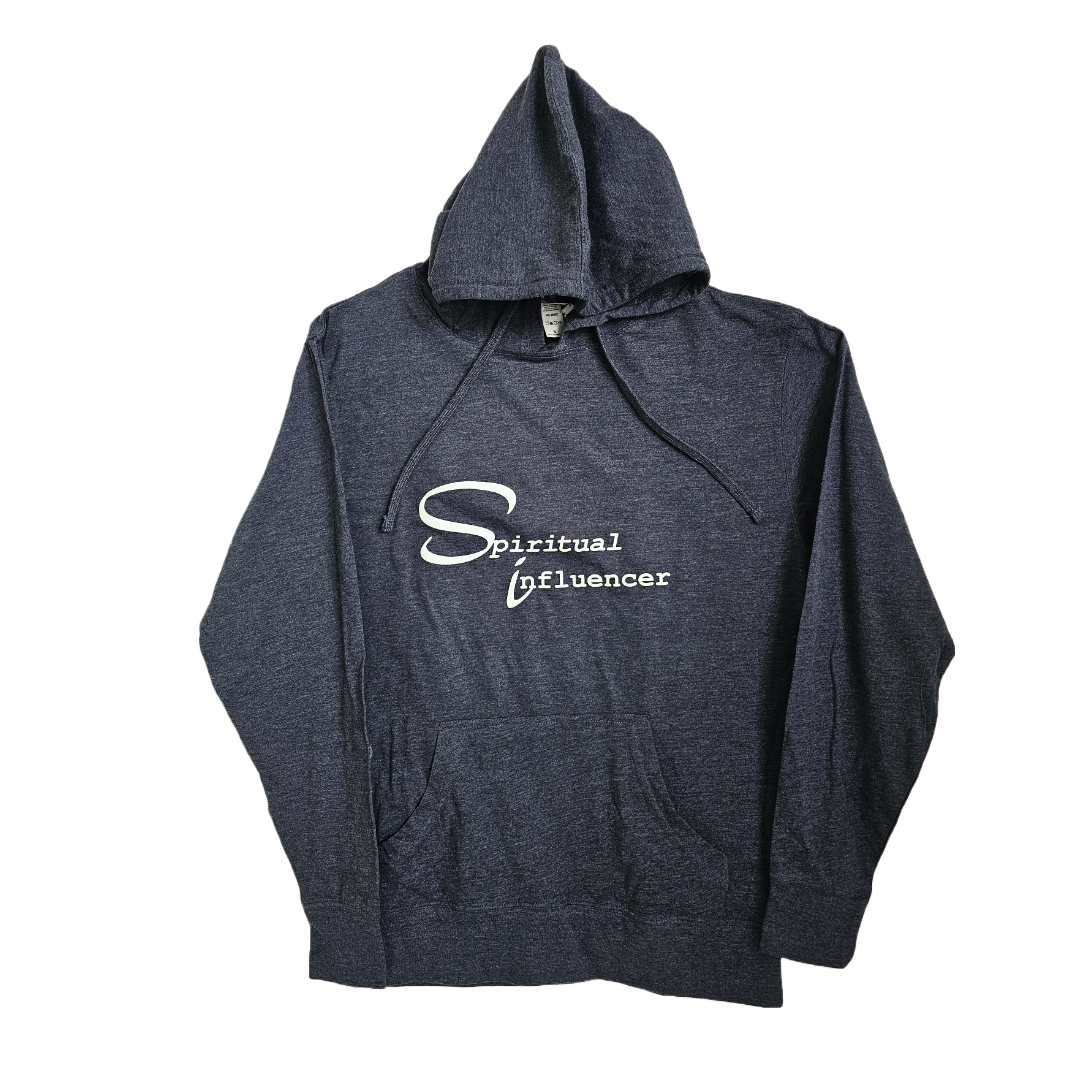 Spiritual Influencer Classic Florida Hoodie- Heather Navy