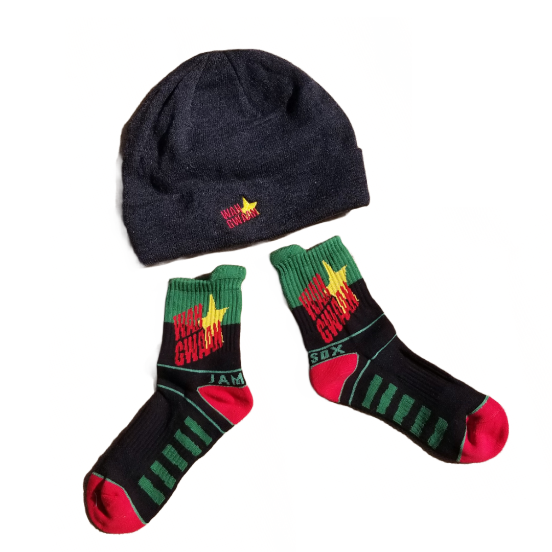 JamSox Wah Gwaan Quarter Sports Sock