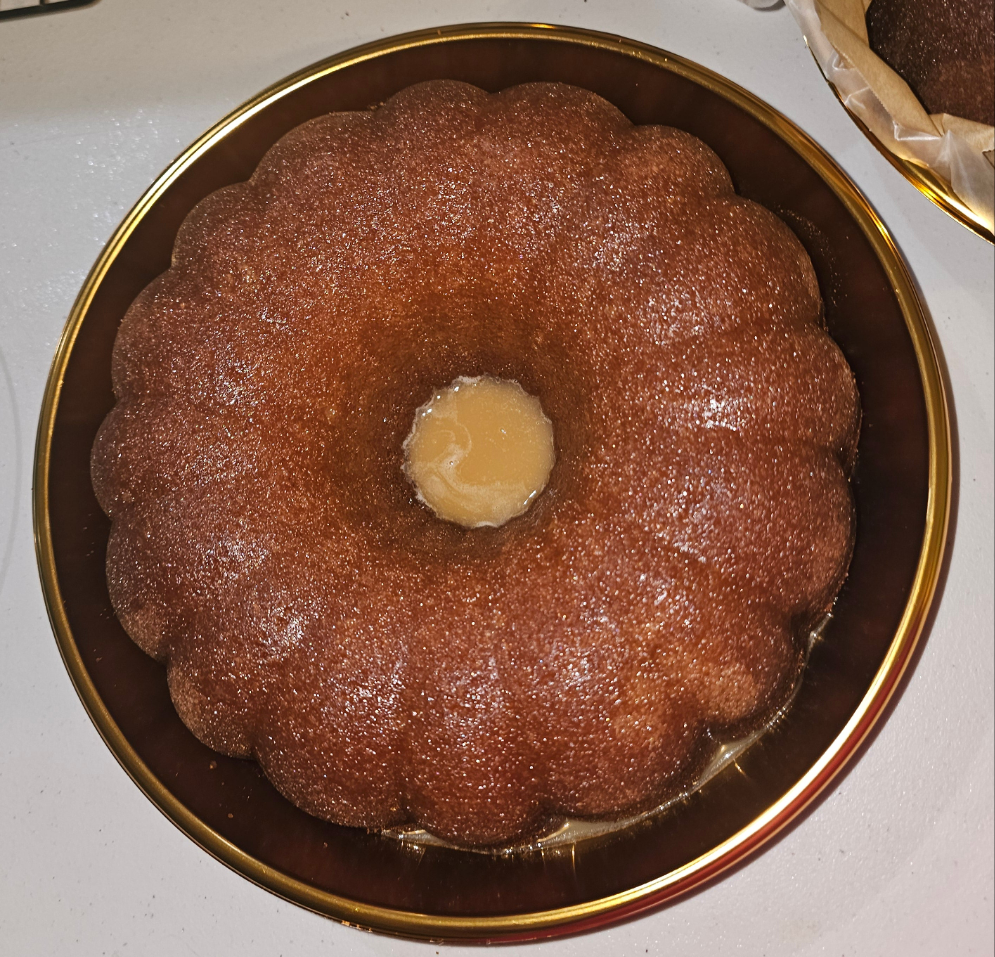 Spiced Rum Cream Pound Cake