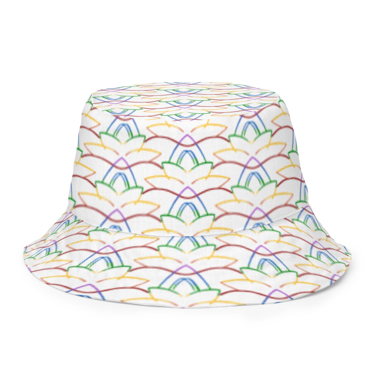 Chakra Lotus reversible bucket hat