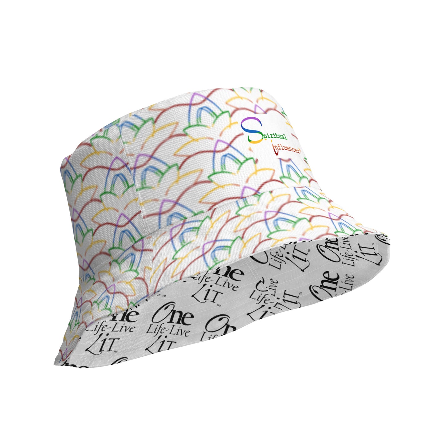 Chakra Lotus reversible bucket hat