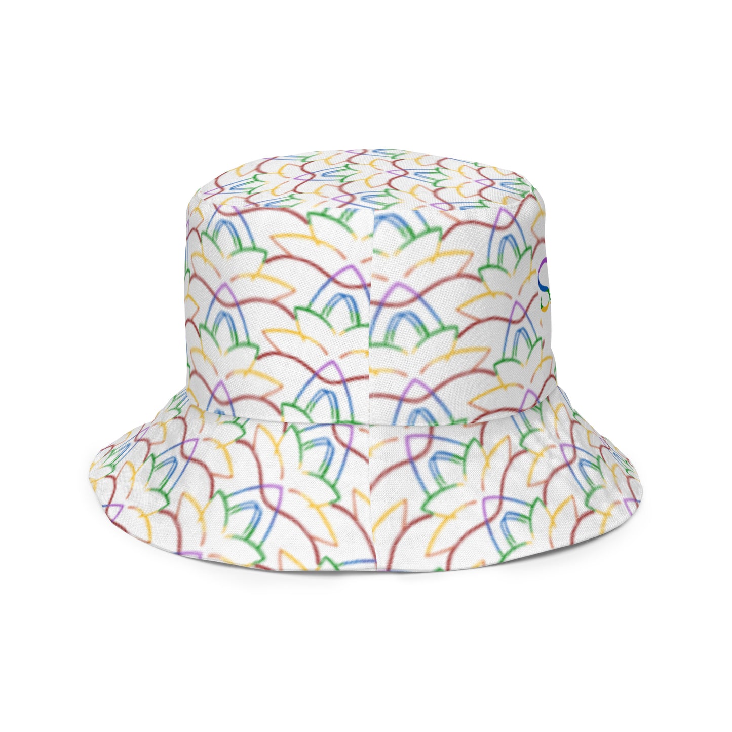 Chakra Lotus reversible bucket hat