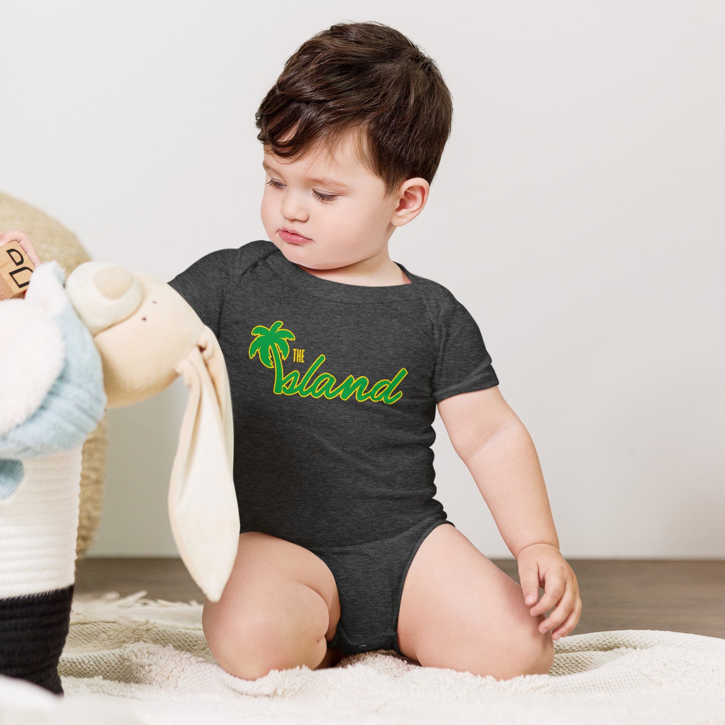 The Official Island Baby short sleeve onesie