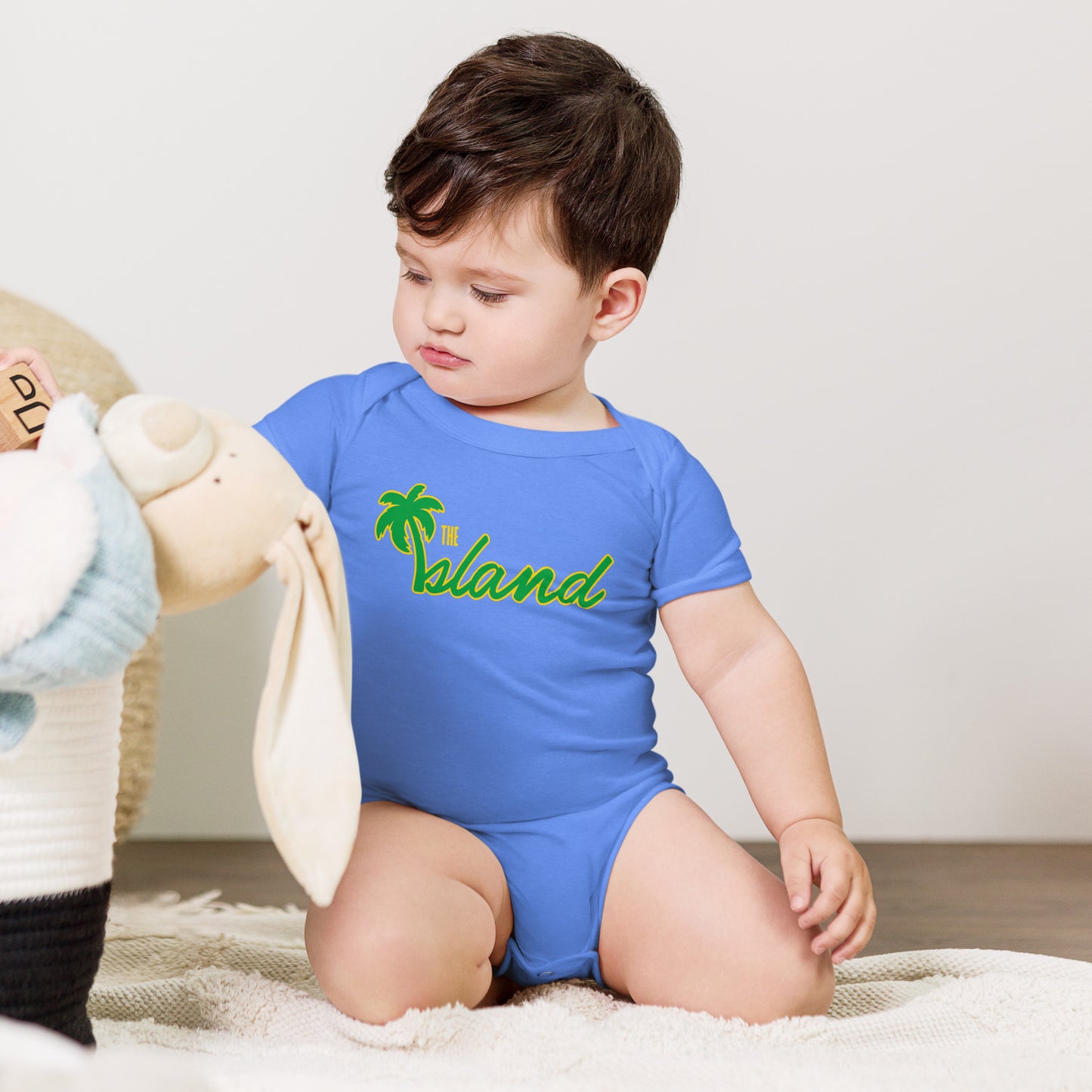 The Official Island Baby short sleeve onesie