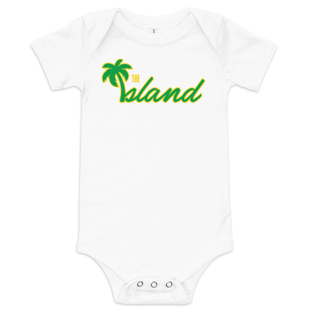 The Official Island Baby short sleeve onesie