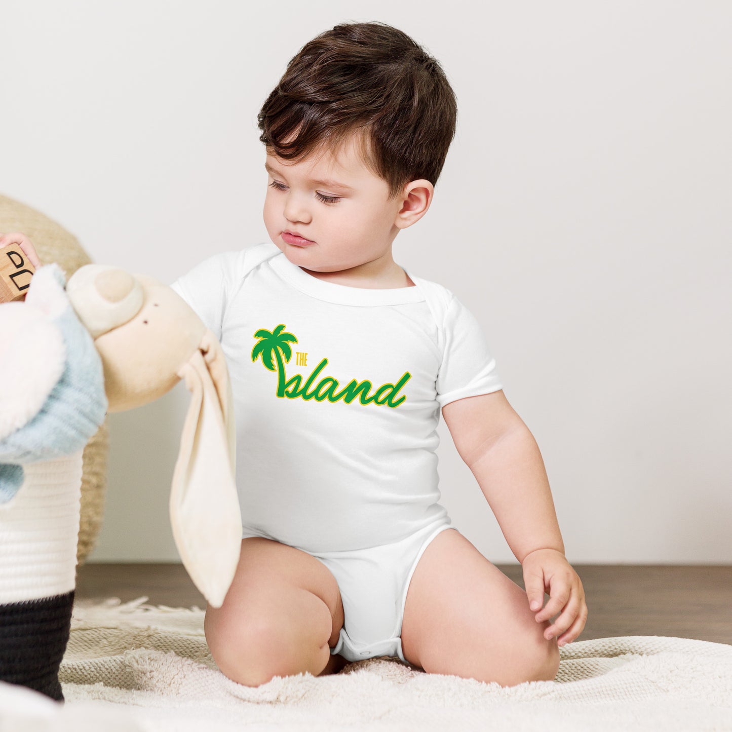 The Official Island Baby short sleeve onesie