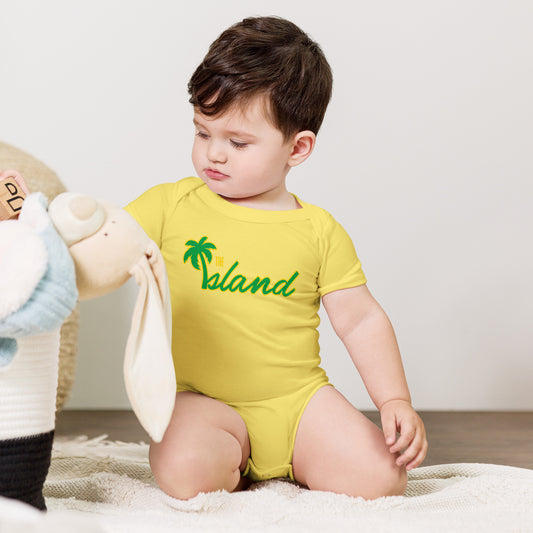 The Official Island Baby short sleeve onesie