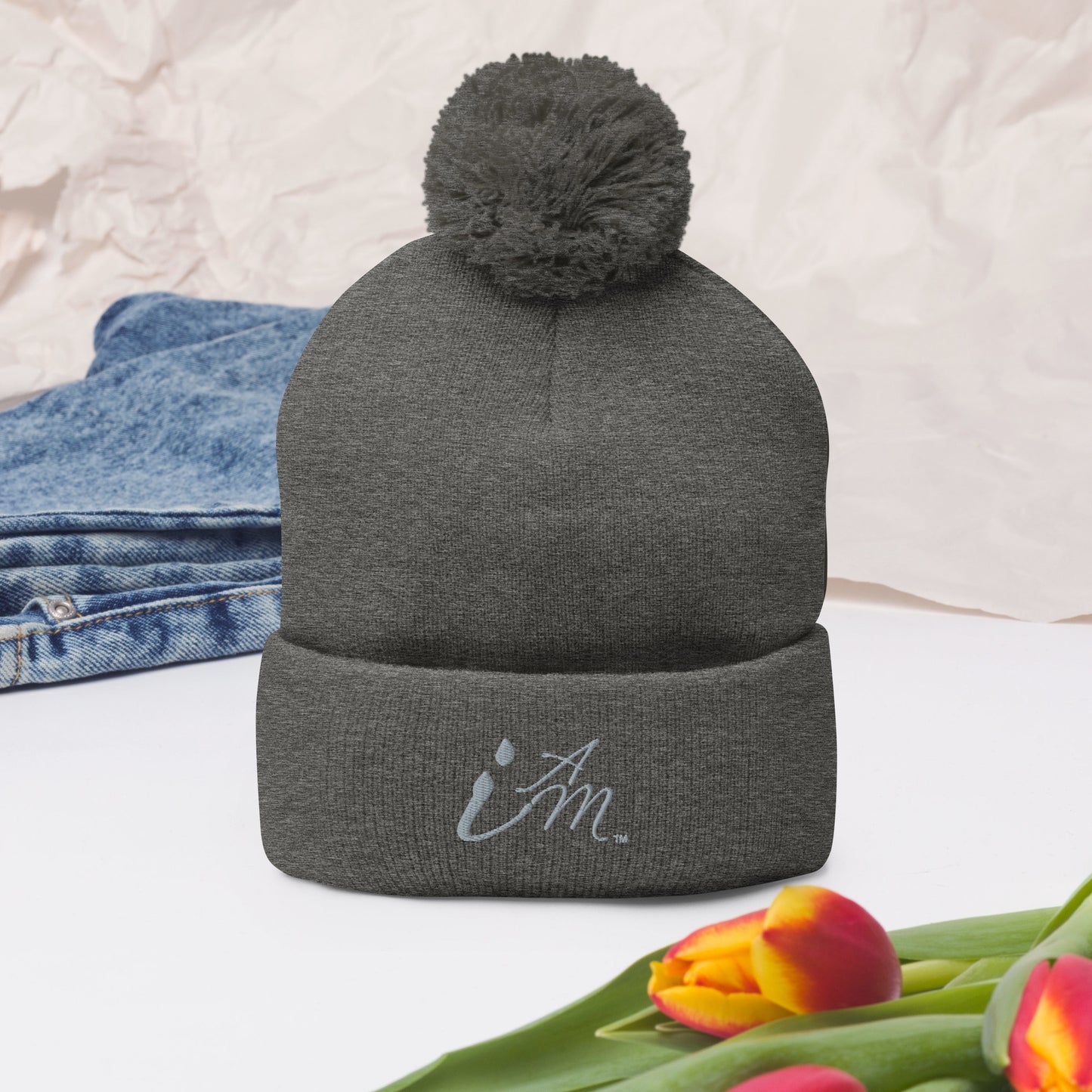 InVision Align Manifest Pom-Pom Beanie