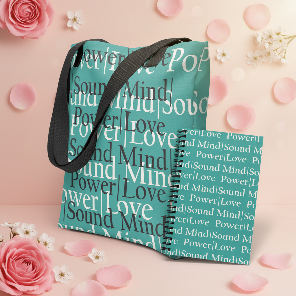 Power Love Sound Mind Bundle - Clarity Teal Angled