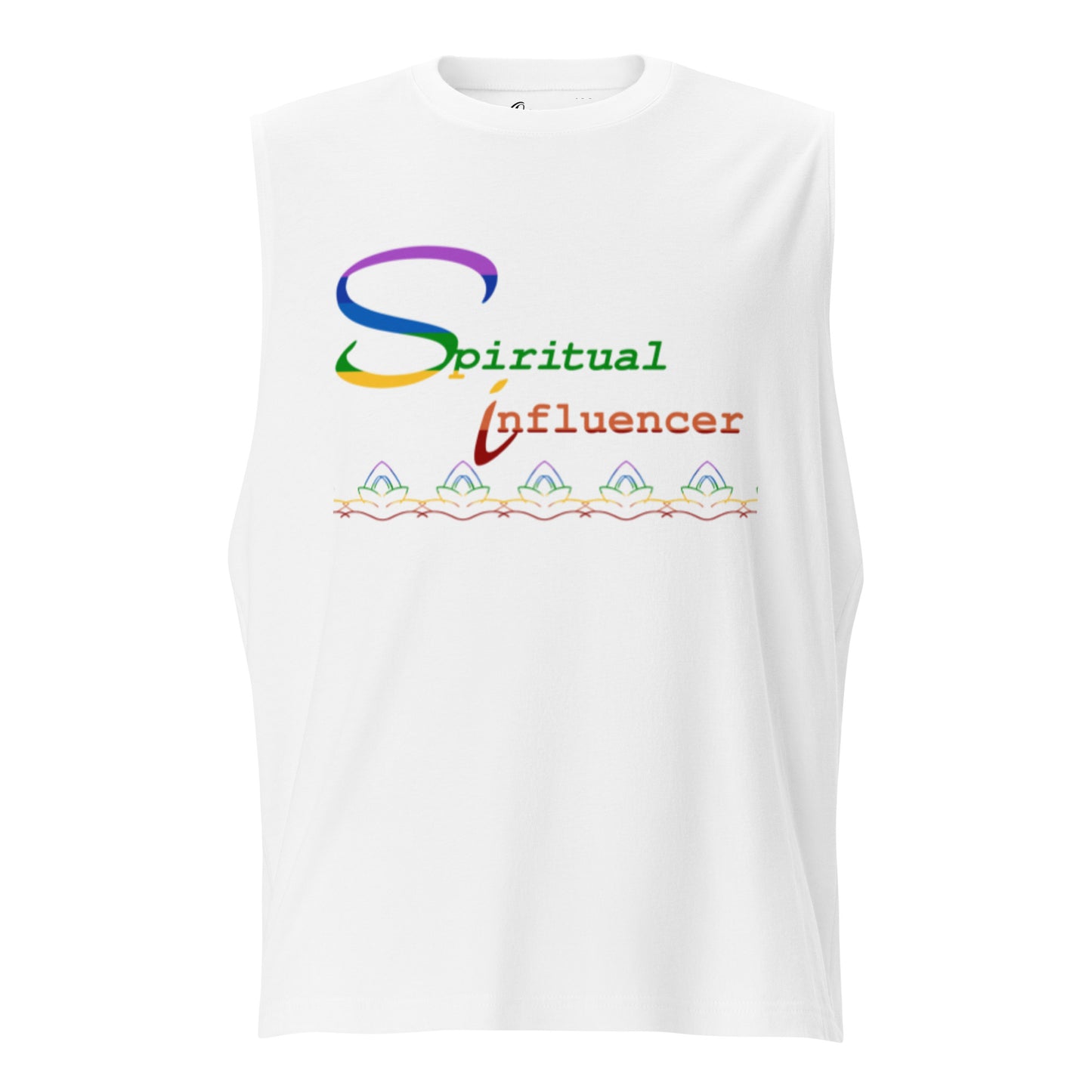 Spiritual Influencer Chakra Lotus Muscle Shirt