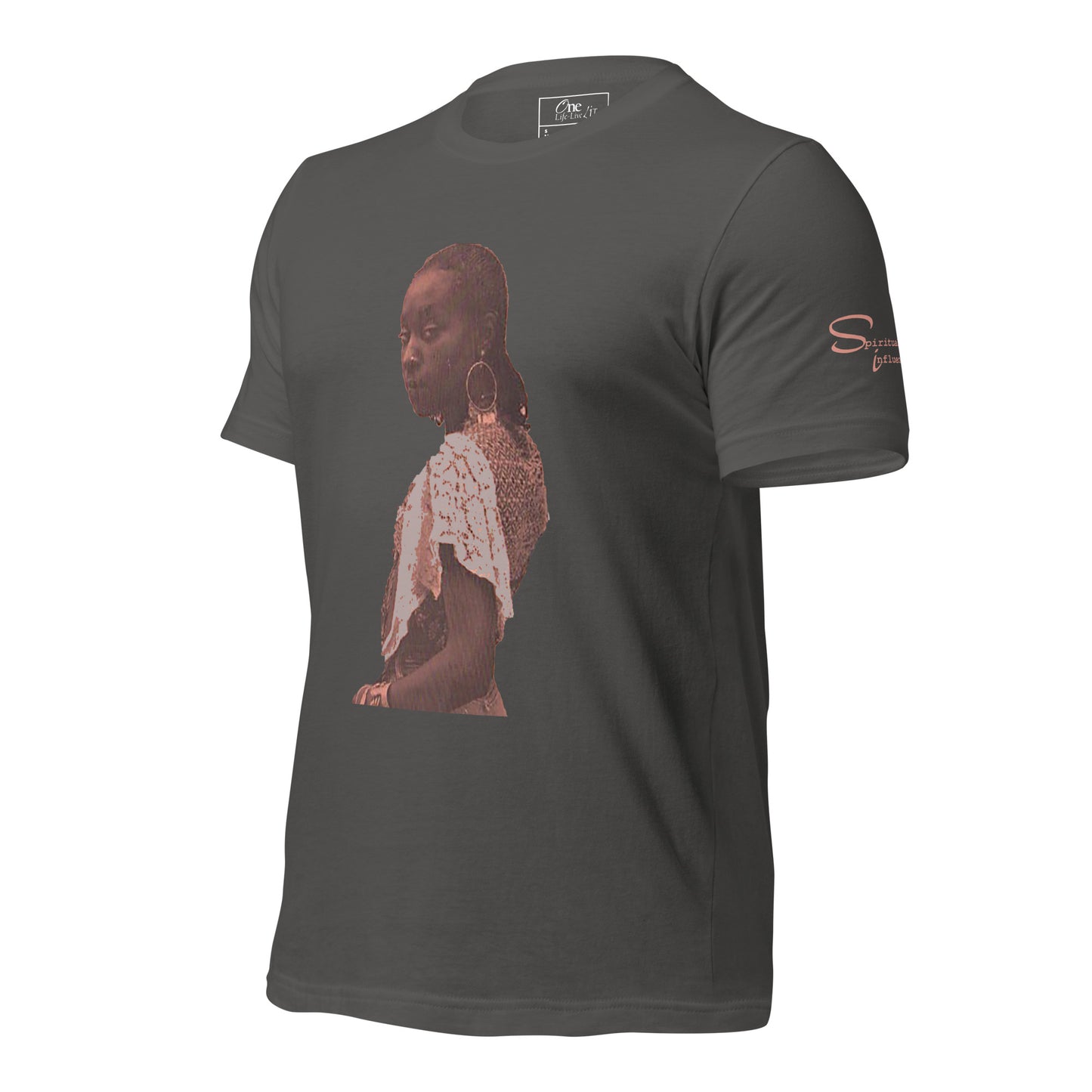 Dhaima Spiritual Influencer Ltd Ed Peach Unisex t-shirt