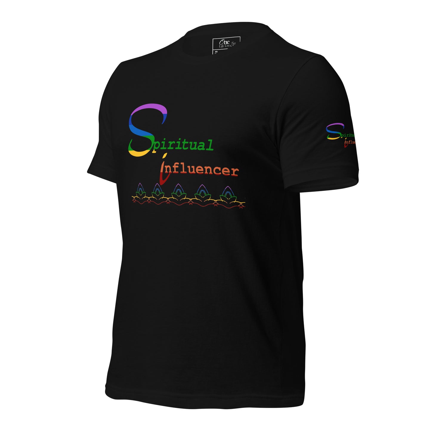 Spiritual Influencer Chakra Lotus Unisex t-shirt