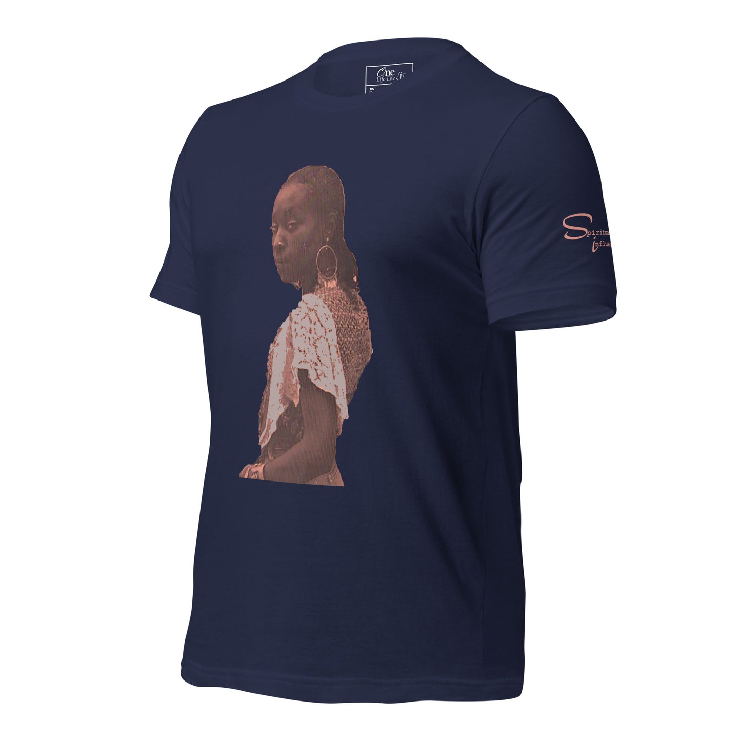 Dhaima Spiritual Influencer Ltd Ed Peach Unisex t-shirt