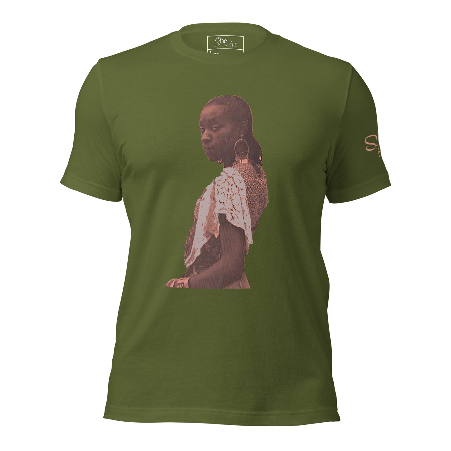 Dhaima Spiritual Influencer Ltd Ed Peach Unisex t-shirt