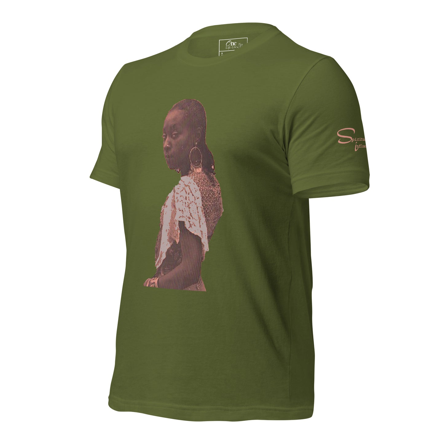 Dhaima Spiritual Influencer Ltd Ed Peach Unisex t-shirt