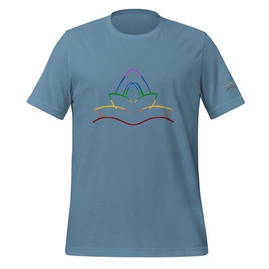 Chakra Lotus Unisex t-shirt